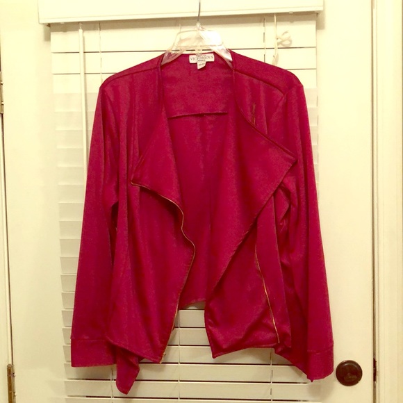 Society + Jackets & Blazers - Magenta Blazer